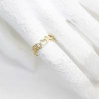 Filigran Ring aus Gold 750, Goldschmiedearbeit, Bild 5