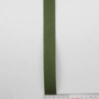 Gurtband grün, Baumwolle, 25mm breit, für Taschen, nähen, Meterware, 1 Meter Bild 2