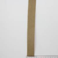 Gurtband hellbraun, Baumwolle, 30mm breit, für Taschen, nähen, Meterware, 1 Meter Bild 2