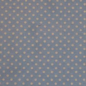 8,90 EUR/m Stoff Baumwolle Punkte weiß auf hellblau 2mm Bild 8