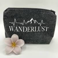️ handmade Kosmetiktasche "Wanderlust" ️ Bild 1