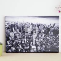 New York Skyline Leinwand Fotografie Wandgestaltung 30 x 20 cm Bild 1