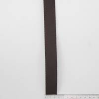 Gurtband dunkelbraun, Baumwolle, 25mm breit, für Taschen, nähen, Meterware, 1 Meter Bild 2
