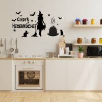 Liebevolles Wandtattoo/Aufkleber-Hexenküche-Sticker- Aufkleber personalisiert in verschiedenen Größen und Farben Bild 1