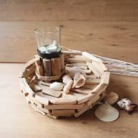 Schwemm Holz Teelichterhalter Bild 5