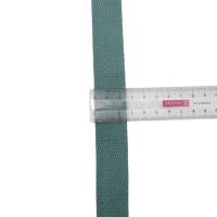 Gurtband khakigrün-hell, Baumwolle, 25mm breit, für Taschen, nähen, Meterware, 1 Meter Bild 3
