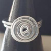 Ring aus Aluminiumdraht Bild 1