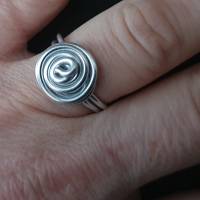 Ring aus Aluminiumdraht Bild 2
