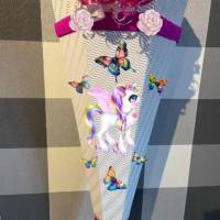 Dekoelemente für Schultüte Zuckertüte für Mädchen Einhorn Holly Nur Motive Bild 9