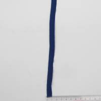 Paspelband, Nylon 10mm breit dunkelblau, elastisch Gummi Keder Paspel Meterware 1 Meter Bild 3