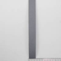 Gurtband grau, Baumwolle, 25mm breit, für Taschen, nähen, Meterware, 1 Meter Bild 2