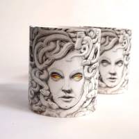 Glamour Kunst Keramiktasse für luxuriöse Kaffeemomente, Außergewöhnliche Keramikbecher als Geschenkidee für Männer und Bild 2