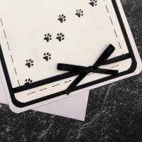 Trauerkarte Hund, Katze, Tier, Beileidskarte, Kondolenzkarte Bild 2