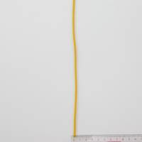 Rundgummi aus Kunstseide gelb, 3mm Durchmesser elastisch, Elastic, nähen, Meterware, 1meter Bild 3