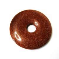 Goldfluss Donut 40 mm, Anhänger für Kette Bild 1