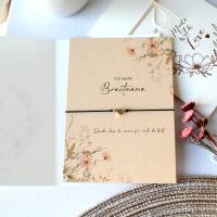 Brautmutter Geschenk | Brautmutter Armband | Schmuckkarte für meine Brautmama | Hochzeitsgeschenk für die Mutter Bild 5