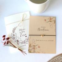 Brautmutter Geschenk | Brautmutter Armband | Schmuckkarte für meine Brautmama | Hochzeitsgeschenk für die Mutter Bild 7