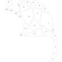 stl 3mf Katze geometrisch 3D Druck Datei Download Dreiecke Bild 3