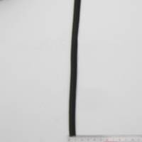 Paspelband, Nylon 10mm breit braun, elastisch Gummi Keder Paspel Meterware 1 Meter Bild 3