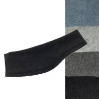 Winter Stirnband Fleece in Anthrazit Grau Hellgrau Jeansblau Bild 5