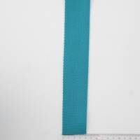 Gurtband blau, Baumwolle, 40mm breit, für Taschen, nähen, Meterware, 1 Meter Bild 2