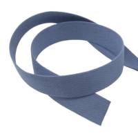 Gurtband blau-lavendel, Baumwolle, 40mm breit, für Taschen, nähen, Meterware, 1 Meter Bild 1
