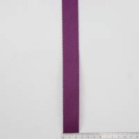 Gurtband lila, Baumwolle, 25mm breit, für Taschen, nähen, Meterware, 1 Meter Bild 2