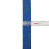 Gurtband königsblau, Baumwolle, 40mm breit, für Taschen, nähen, Meterware, 1 Meter Bild 3