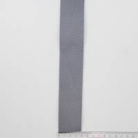 Gurtband grau, Baumwolle, 40mm breit, für Taschen, nähen, Meterware, 1 Meter Bild 2