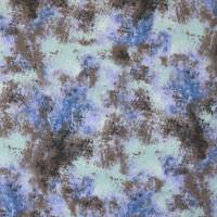 Jersey Viskose gemustert braun lila mint Sprenkel 50 cm x 145 cm Nähen Stoff Bild 2