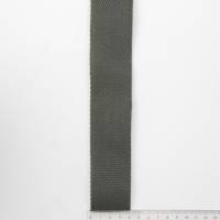 Gurtband dunkelgrau, Baumwolle, 40mm breit, für Taschen, nähen, Meterware, 1 Meter Bild 2