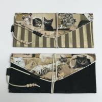Gutscheinverpackung Katzen  mit Karte, wieder verwendbar, Geld-Geschenk Bild 1