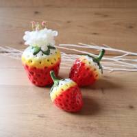 Tischdeko Erdbeeren oder Vase Bild 5