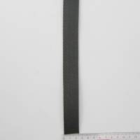 Gurtband dunkelgrau, Baumwolle, 25mm breit, für Taschen, nähen, Meterware, 1 Meter Bild 2