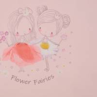 Jersey Panel Flower Princess Fairy Fairies ca. 60 x 150 cm HILCO dehnbar Nähen Bild 5