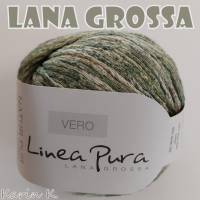 10 Knäuel 500 Gramm VERO Linea Pura von Lana Grossa Resedagrün Farbe 111 Partie 8629 Bild 1