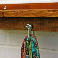 Orginelle Hakenleiste, originell, nachhaltige Wohndeko, Wanddeko, Garderobe aus Treibholz Bild 3