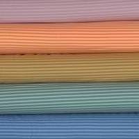 Jersey mit Ringel Streifen 5 gedeckte Farben 50 x 150 cm Altrosa Pfirsich Jeans Pinie Camel Bild 1