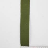 Gurtband grün, Baumwolle, 40mm breit, für Taschen, nähen, Meterware, 1 Meter Bild 2