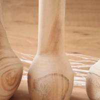 Holz Vase in 3 Größen Bild 4