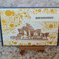 Geburtstagskarte - Zum Geniessen - Reise Bild 1