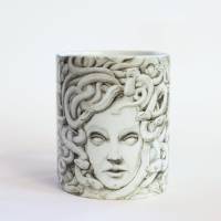 Unikate glamour Keramiktasse für luxuriöse Kaffeemomente, Außergewöhnliche Kaffeebecher als Geschenkidee für Männer, Bild 1