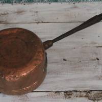 Kupfer Topf mit Lochdeckel Bettwärmer Vintage Wärmepfanne Bild 6