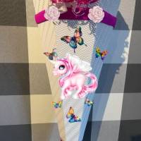 Schultüte Zuckertüte für Mädchen Einhorn Gara verschiedene Farben Bild 9