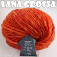 7 Knäuel 700 Gramm OLYMPIA von Lana Grossa in Orangerot Farbe 402 Partie 363 Bild 6