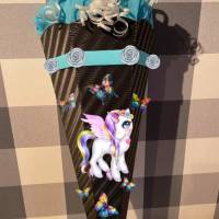 Schultüte Zuckertüte für Mädchen Einhorn Holly verschiedene Farben Bild 6