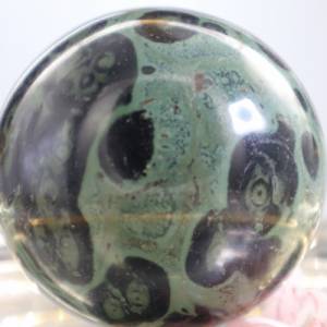 Kambaba Jaspis ~Edelstein Kugel Groß ~ Massage & Deko, Rock Sphere, Sphere Crystal ~Garten ~Heilstein ~Natürlich ~Massag Bild 8
