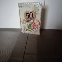 Geburtstagskarte für eine Frau zum 50 Bild 3