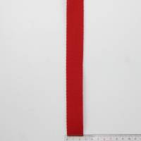 Gurtband rot, Baumwolle, 25mm breit, für Taschen, nähen, Meterware, 1 Meter Bild 2