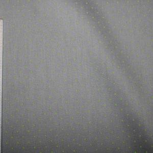 14,30 EUR/m Dirndl-Stoff Punkte grün auf grau 1mm Baumwollsatin Bild 2